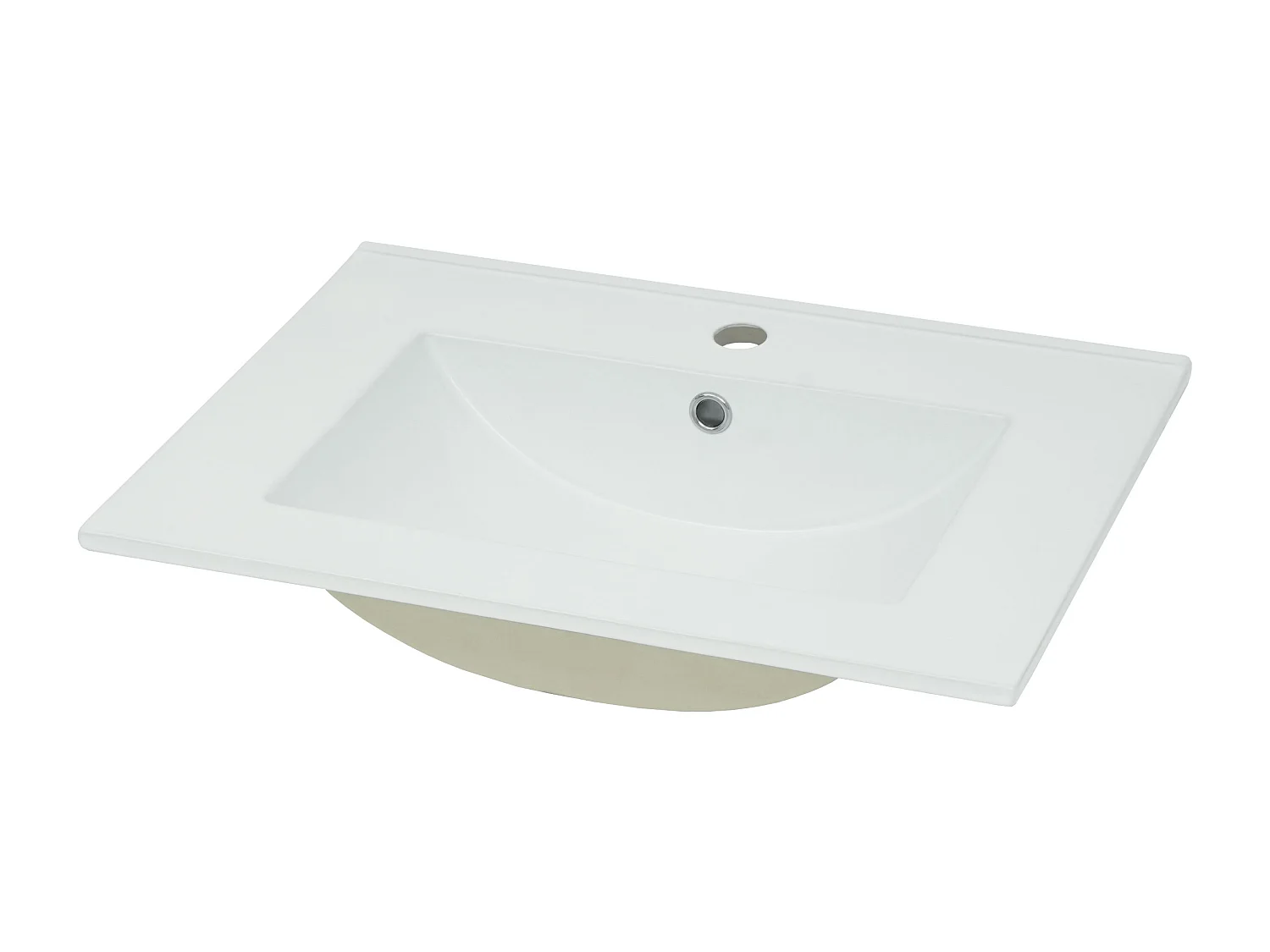 Wastafel MCW-D16,  61cm 18mm rand