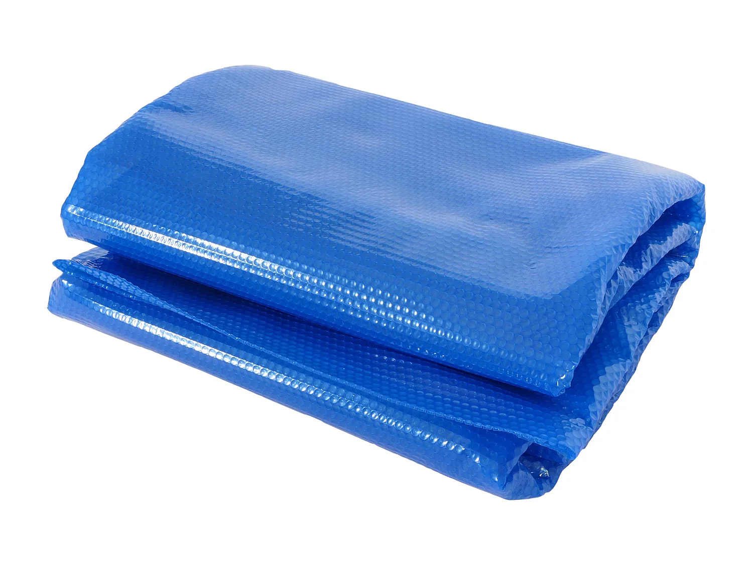 Zwembadafdekking,  rechthoekig 6x4m blauw