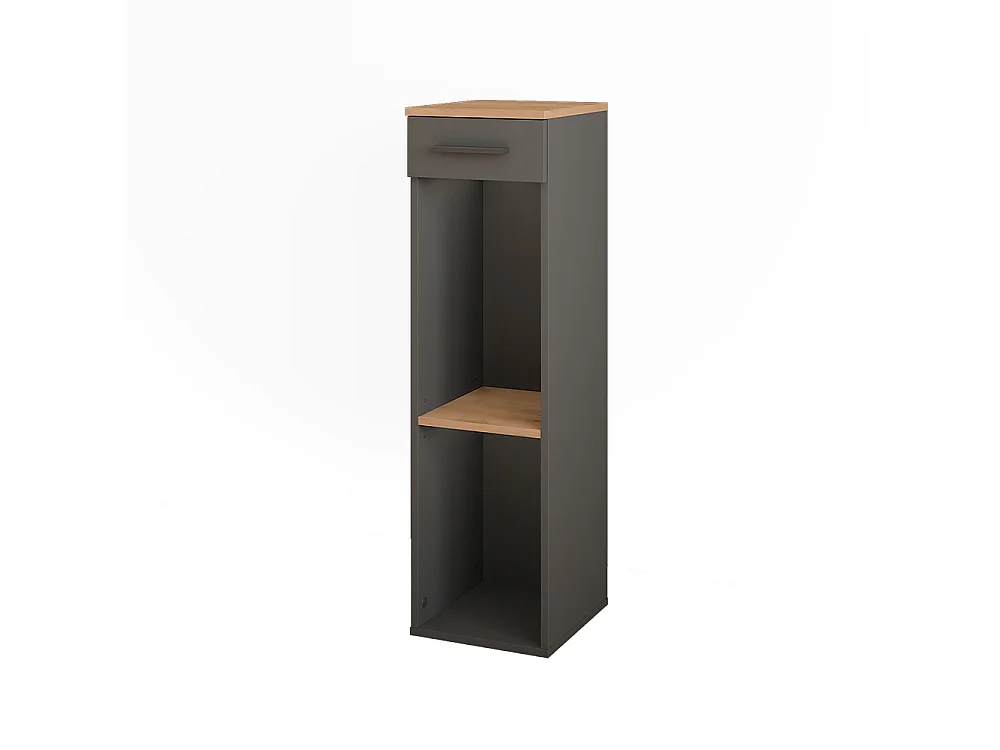 Weinregal goldkraft eiche/anthrazit 30×34.5×106 repose
