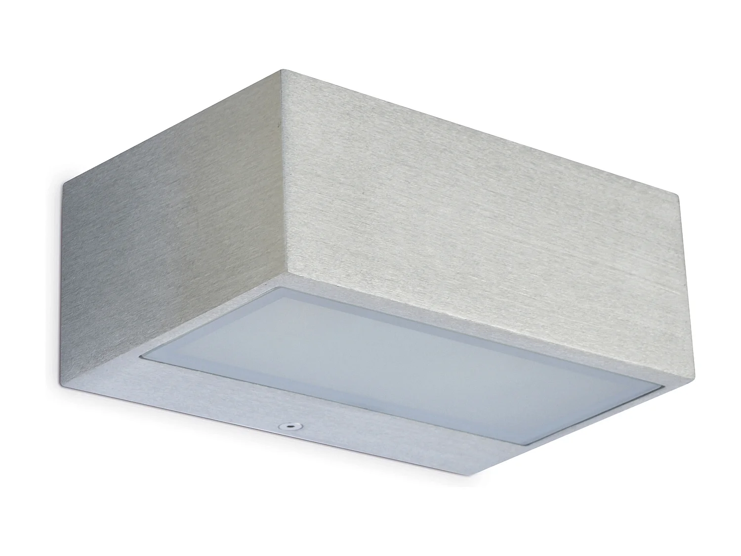 IONA moderne stijl wandlamp – L. 18 cm – 13W SMD LED – 1200lm en 3000K – aluminium en grijs – IP44 – up&down