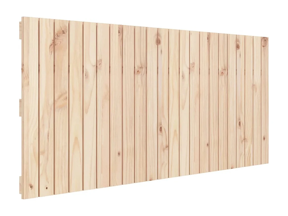 Wandhoofdbord 140x3x60 cm massief grenenhout