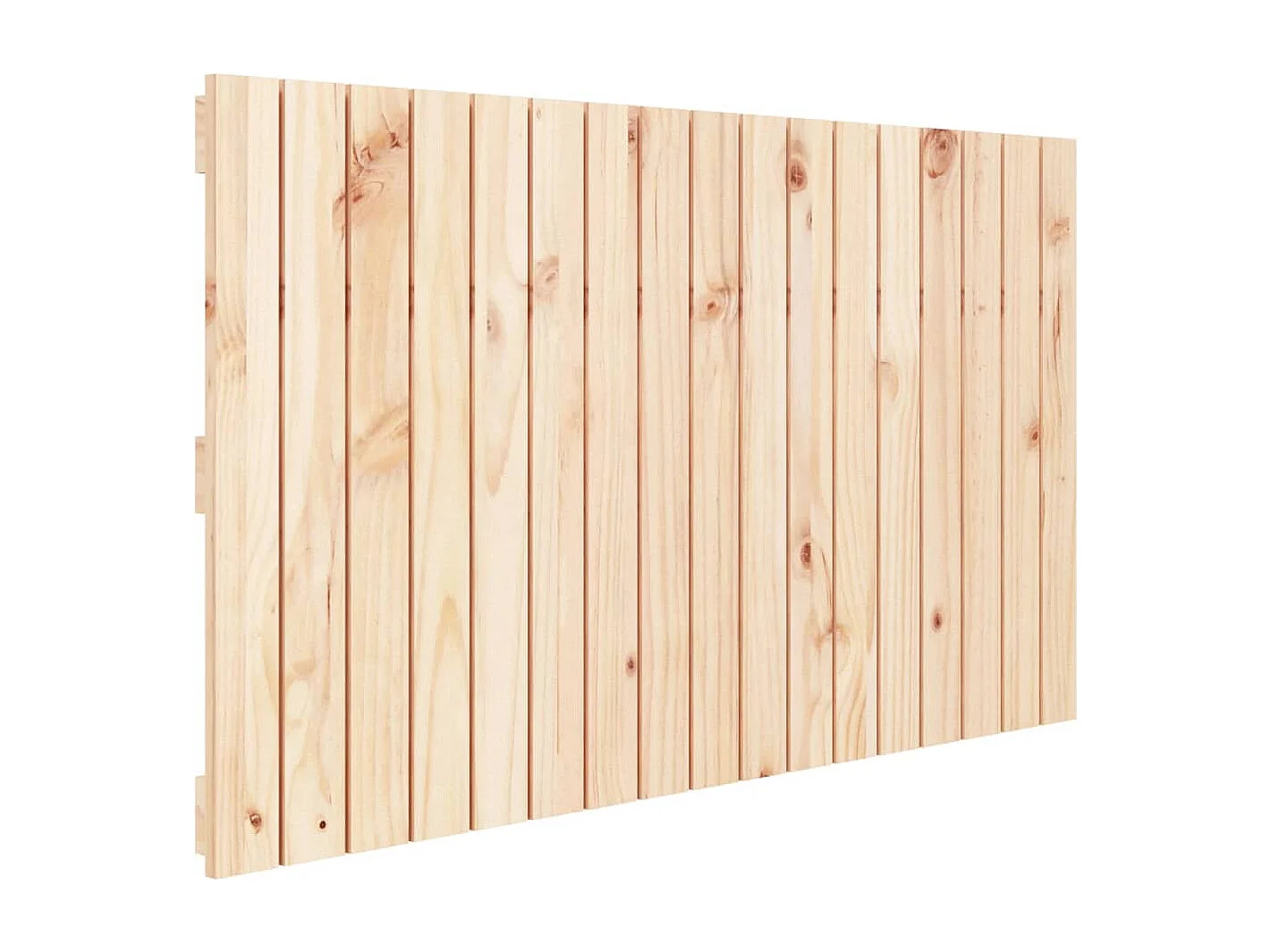 Wandhoofdbord 108x3x60 cm massief grenenhout