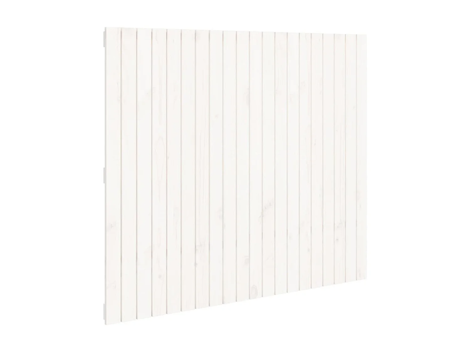 Wandhoofdbord 127,5x3x110 cm massief grenenhout wit