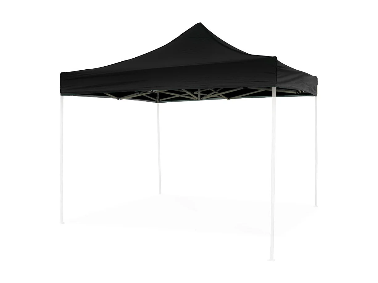 Zwarte waterdichte dakhoes van 3×3 meter voor opvouwbare partytent EG49483 (vervanging)