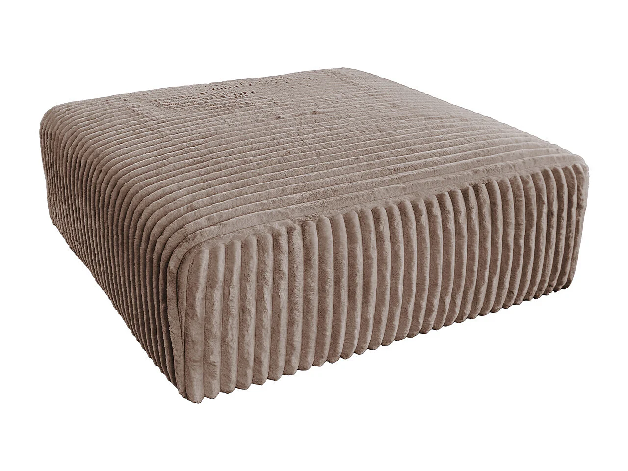Gestoffeerde kruk – Taupe Koord – WIOLO SOFT