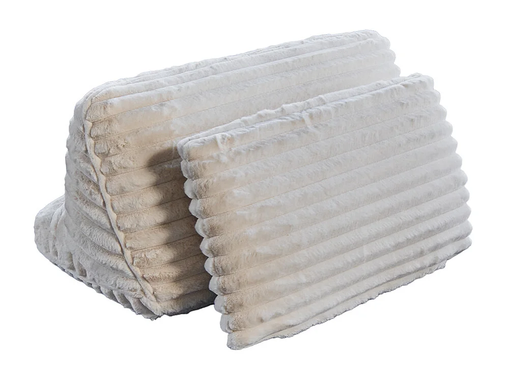 Rugkussen – Crème wit Koord – WIOLO SOFT