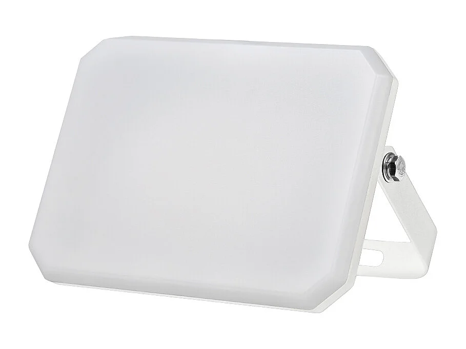 Projecteur LED blanc Spot extérieur 230V 20W 4000K Couvercle Laiteux 2000lm 112x80x25,5 mm