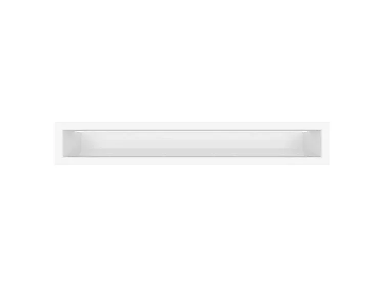 Witte openhaardventilatiegrille – Loft 90×600