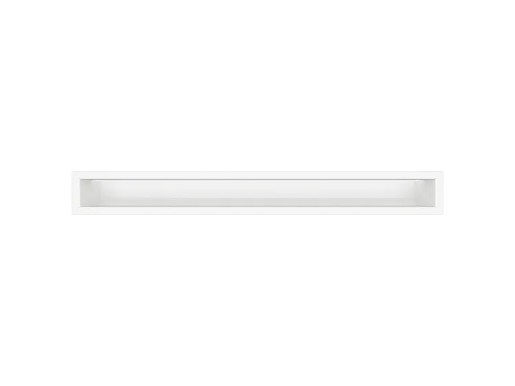 Witte openhaardventilatiegrille – Loft 90×800