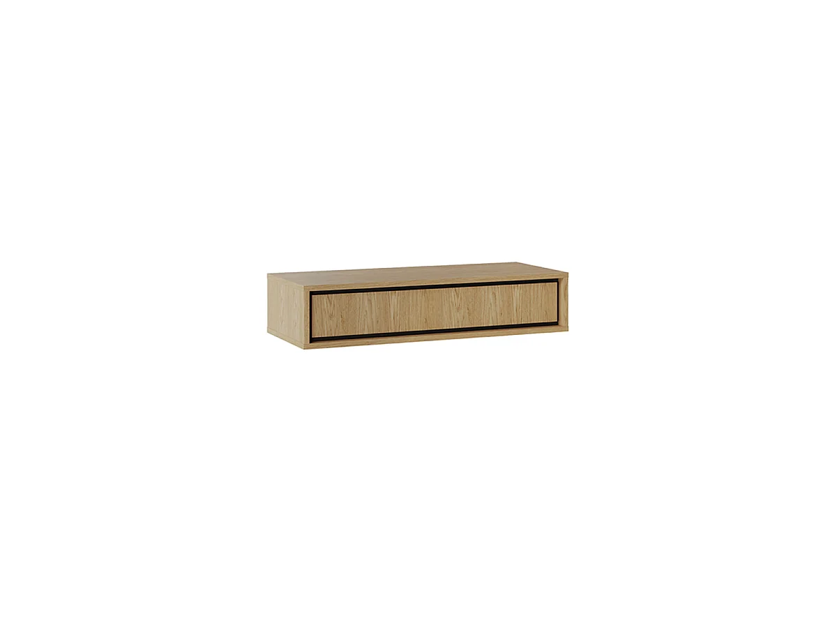 Wandconsole kaptafel 1 lade Vidia Hout