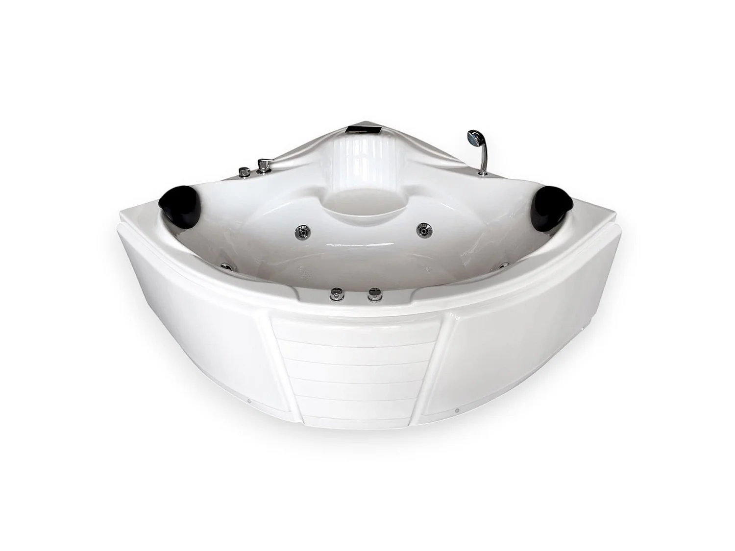 Witte hottub 150 X 150 cm voor 2 personen 6 jets – Anemoon