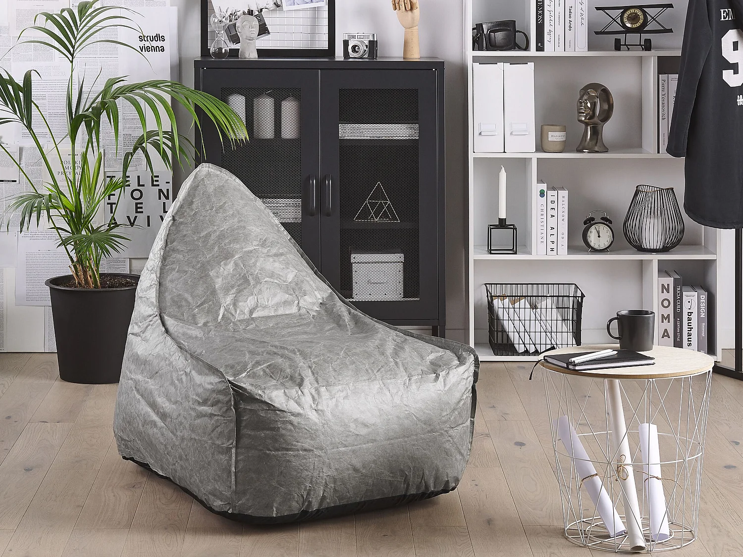 Zitzak 200 L DROP 63 cm 75 cm Lichtgrijs