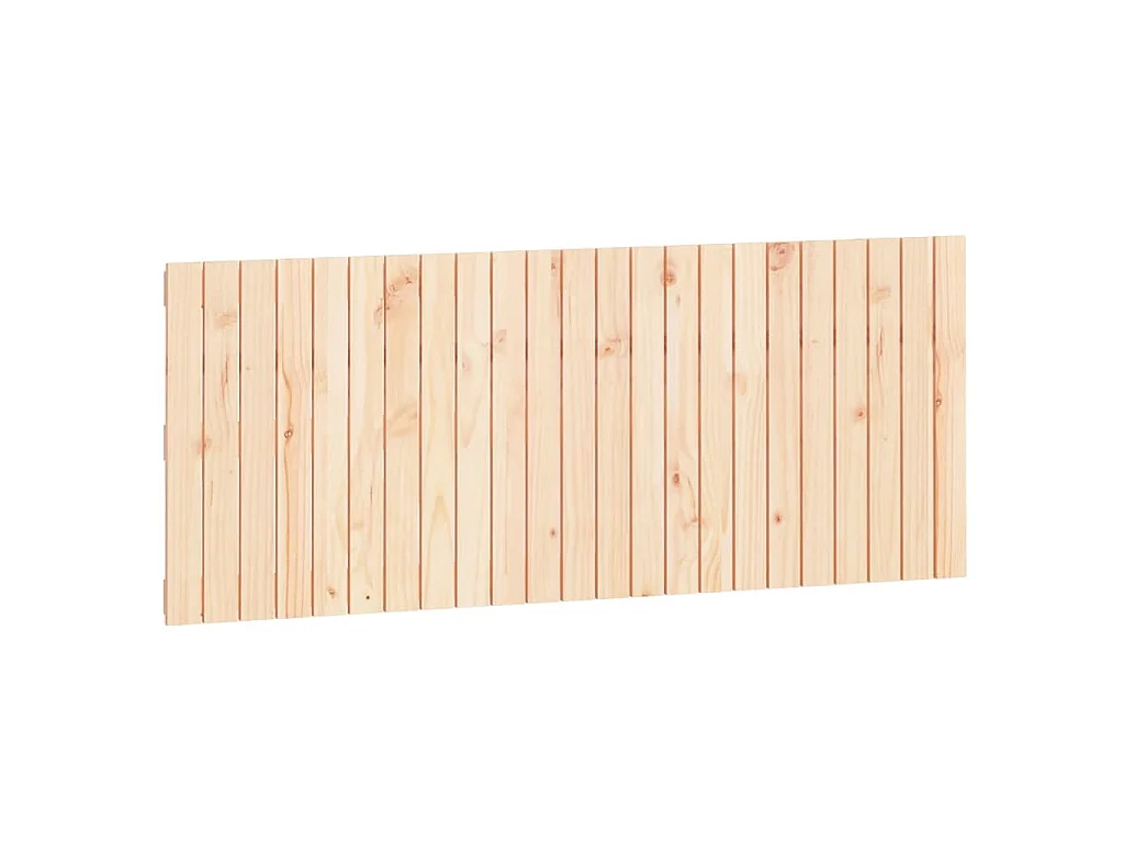 Wandhoofdbord 147x3x60 cm massief grenenhout