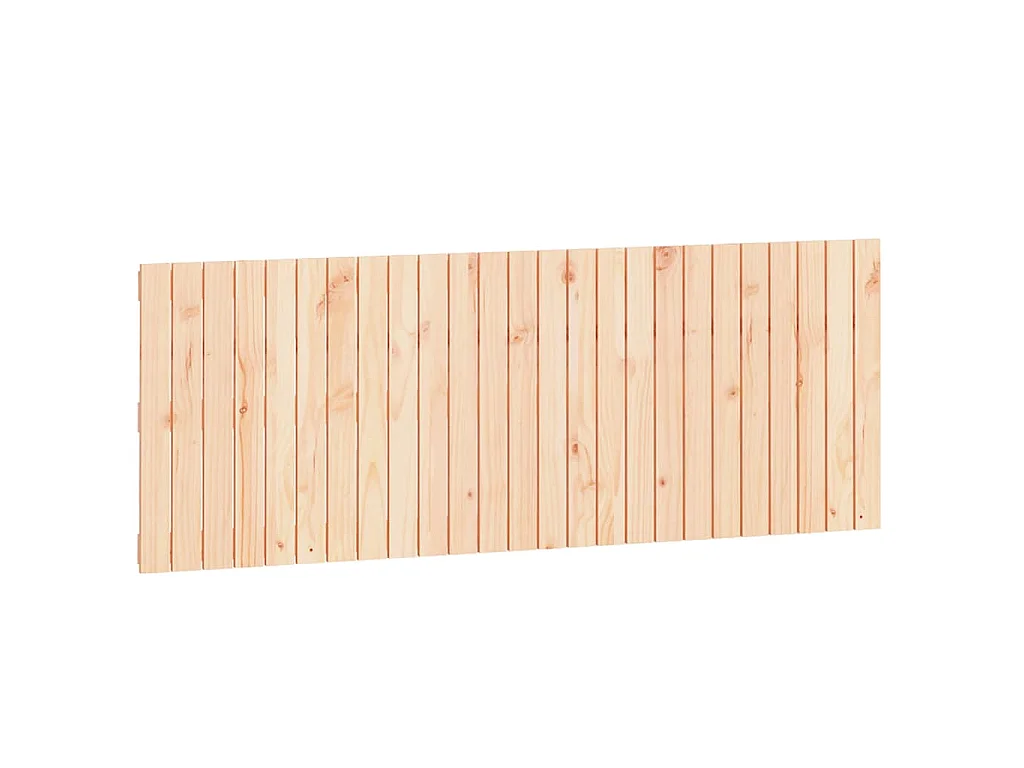 Wandhoofdbord 159,5x3x60 cm massief grenenhout