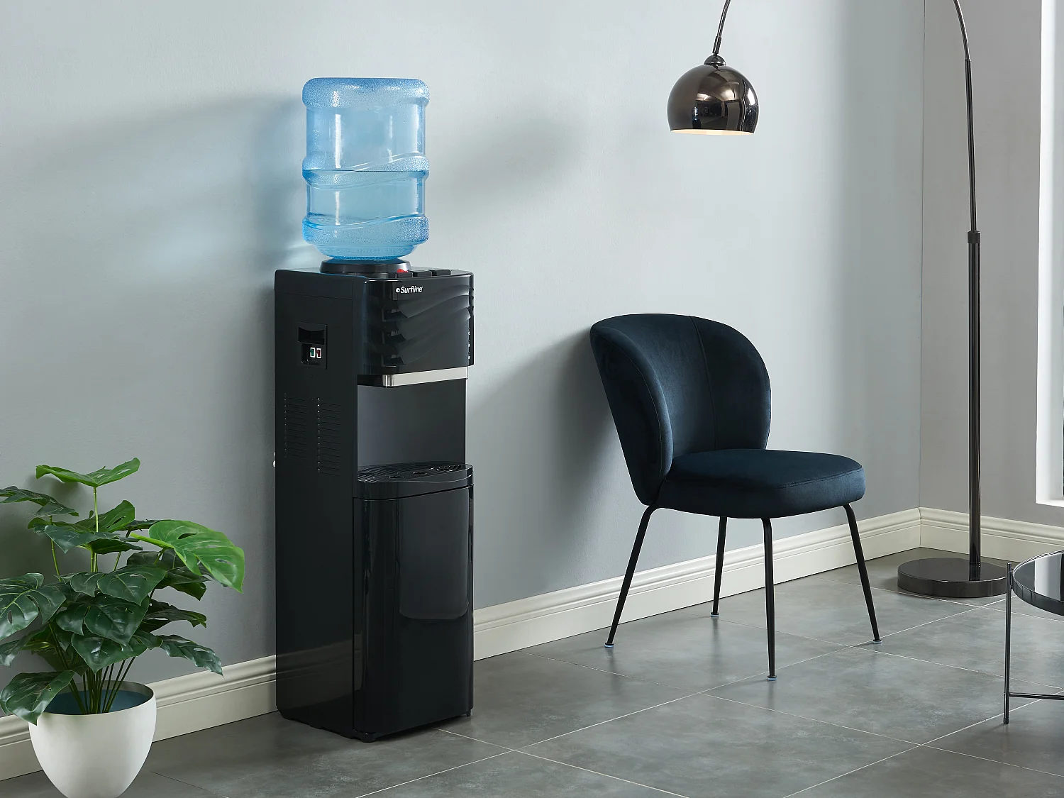 Waterfontein – koud/warm water – 11 /18L – Zwart – FORTEX – Koop nu eenvoudig online