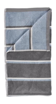 Zone Denmark Sauna Badlaken Grey / Blue Fog / Soft Grey (70 x 140 cm)