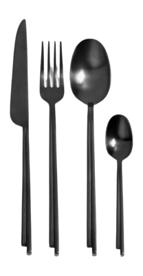 Serax Dune Cutlery Bestekset Black By Kelly Wearstler Gift Box (24-delig)