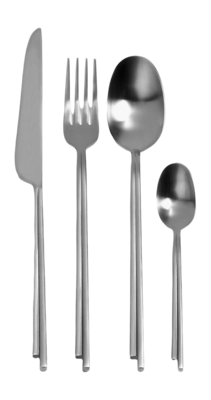 Serax Dune Cutlery By Kelly Wearstler Bestekset Steel Grey Gift Box (24-delig)