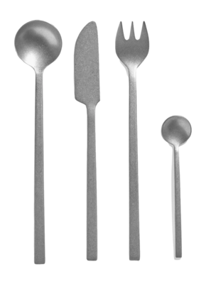 Serax La Mère Bestekset Steel Grey Cutlery By Marie Michielssen (24-delig)
