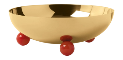 Sambonet Penelope Decoratie Schaal Gold Base Coral Resin 20,5 cm
