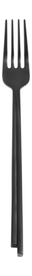 Serax Dune Cutlery By Kelly Wearstler Dessertvork Black (Set van 6)
