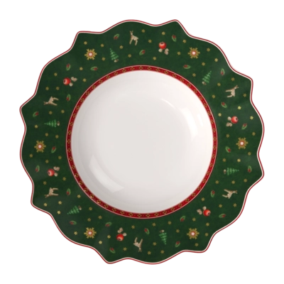 Villeroy & Boch Toy's Delight Diep Bord Groen 2025 Ø26,4cm (6 delig)
