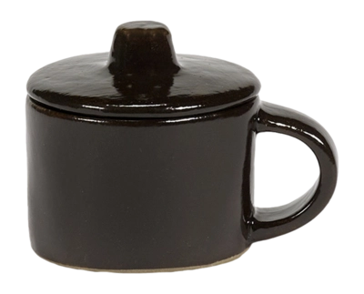 Serax La Mère Tableware By Marie Michielssen Ristrettokop Dark Brown 60 ml