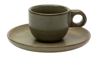 Serax Surface Tableware By Sergio Herman Espressokop Camo Green 100 ml
