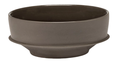 Serax Dune Tableware By Kelly Wearstler Kom Dark Brown S 19 cm