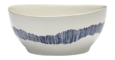 Serax Feast Tableware By Ottolenghi Kom White Blue S 16 cm