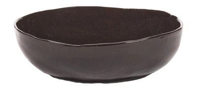 Serax La Mère Tableware By Marie Michielssen Kom Dark Brown L 22 cm