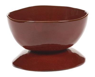 Serax La Mère Tableware By Marie Michielssen Kom Venetian Red L 20,5 cm