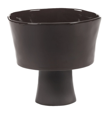 Serax La Mère tableware by Marie Michielssen Kom Dark Brown 18 cm