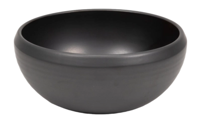 Serax Pure Tableware By Pascale Naessens Kom Black L 20 cm