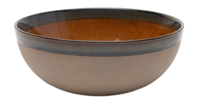 Serax Surface Tableware By Sergio Herman Kom Rusty Brown L 23,5 cm