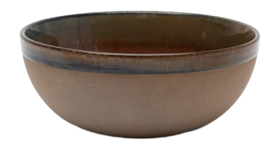 Serax Surface tableware by Sergio Herman Kom Rusty Brown M 19 cm