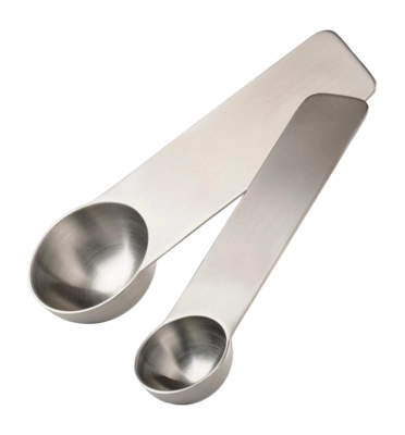 Zone Denmark Singles Maatlepel Set Steel (Set van 2)