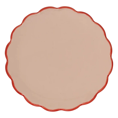 Urban Nature Culture Good Morning Ontbijtbord Old Pink Sculpted 17 cm
