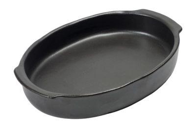 Serax Pure Cookware By Pascale Naessens Ovenschaal Black M 30 x 21 x 5 cm