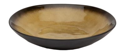 Serax Pure Tableware By Pascale Naessens Saladeschaal Black Green 23,5 x 4,5 cm