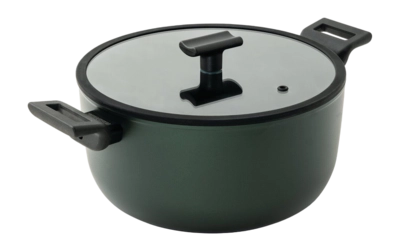Sambonet Titan Pro Green Sauspan Double Induction 2 Handles 24 cm