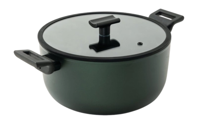 Sambonet Titan Pro Green Sauspan Double Induction 2 Handles 28 cm