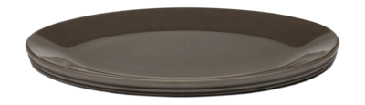 Serax Dune Tableware By Kelly Wearstler Serveerschaal Dark Brown L 57 x 44 x 4 cm