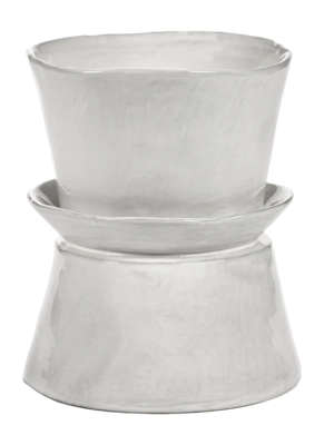 Serax La Mère Tableware By Marie Michielssen Serveerschaal Off White 19 x 19 x 22 cm