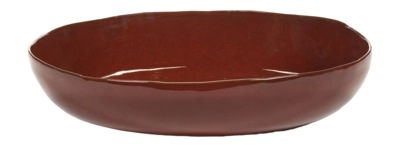 Serax La Mère Tableware By Marie Michielssen Serveerschaal Venetian Red L 37 x 37 x 7 cm
