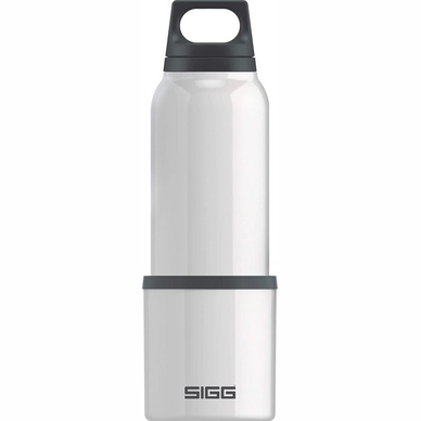 Sigg Hot & Cold Thermosfles White inc. cup 0.5L