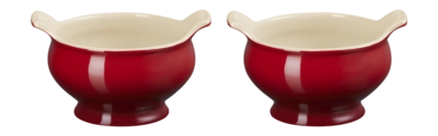 Soepkom Le Creuset Heritage Kersenrood (Set van 2)