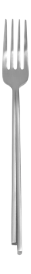 Serax Dune Cutlery By Kelly Wearstler Tafelvork Steel Grey (Set van 6)