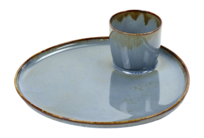 Serax Terres De Rêves Tableware By Anita Le Gr Tapasbord Smoky Blue 15,6 x 14,7 cm