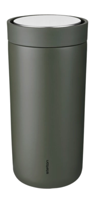 Stelton To Go Click Thermosbeker Soft Dark Forest 400 ml